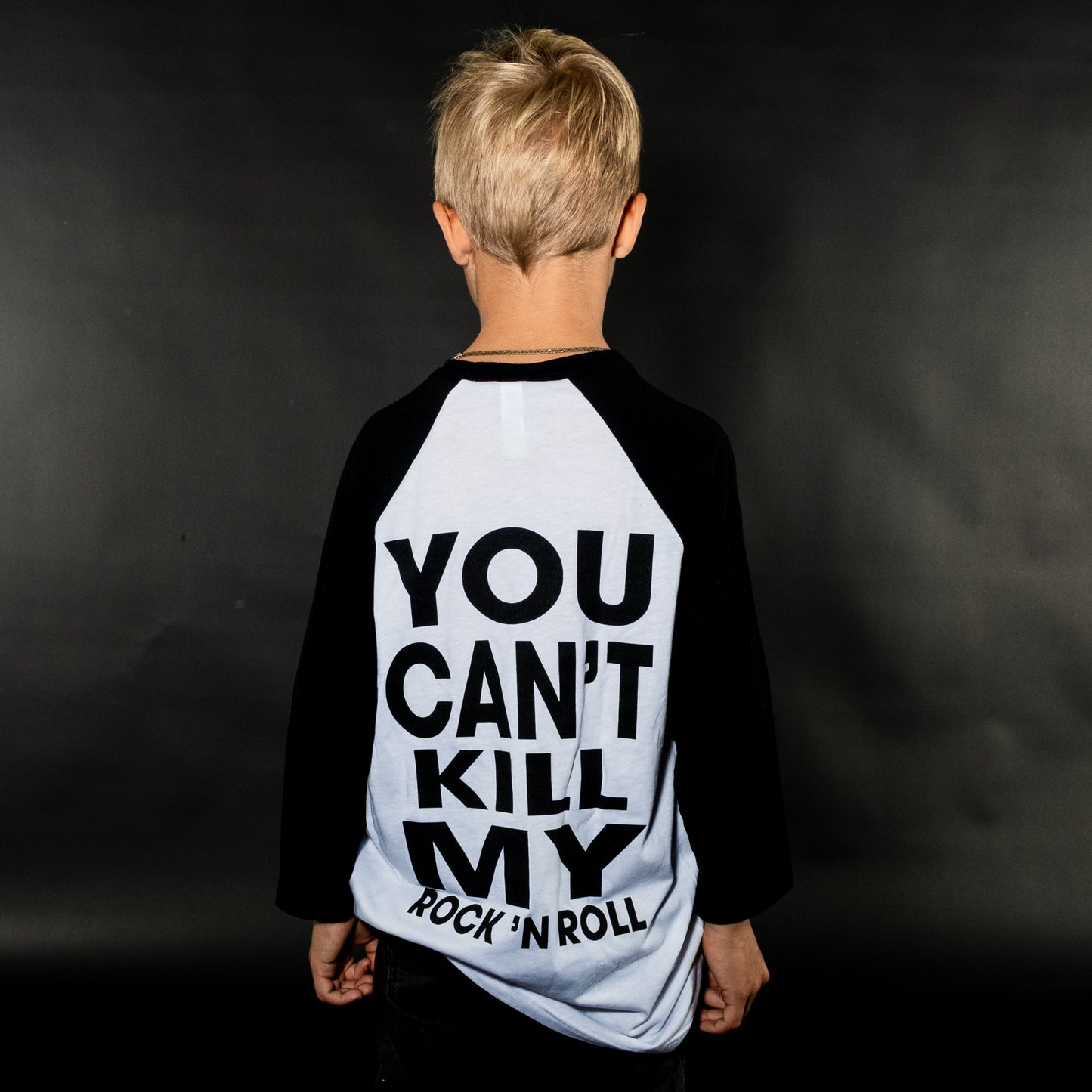 You Can't Kill Rock 'N Roll - Kids Baseball Tee