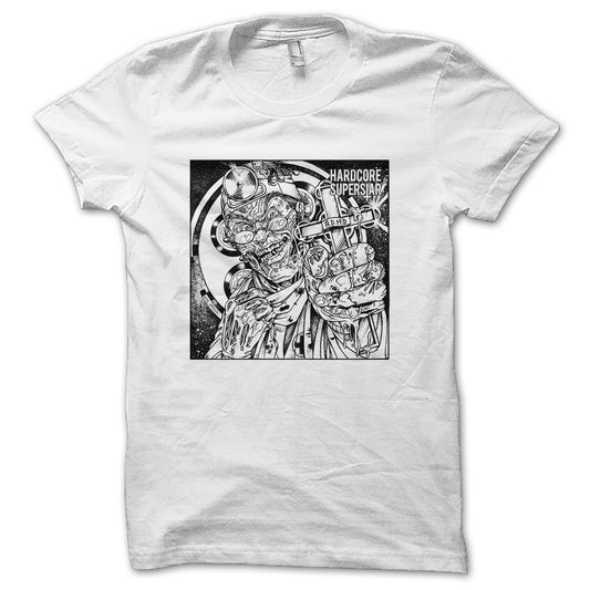 HARDCORE SUPERSTAR - T-SHIRT, AD/HD (WHITE)