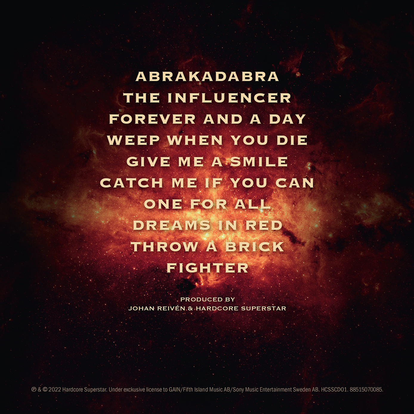 HARDCORE SUPERSTAR - ABRAKADABRA (YELLOW VINYL LP)